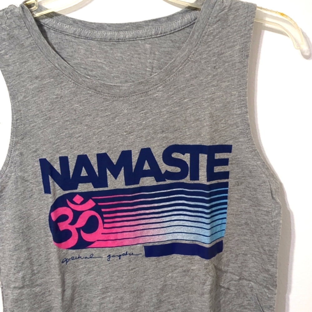 Spiritual Gangster NAMASTE Casual Muscle Tank - Picture 3 of 4